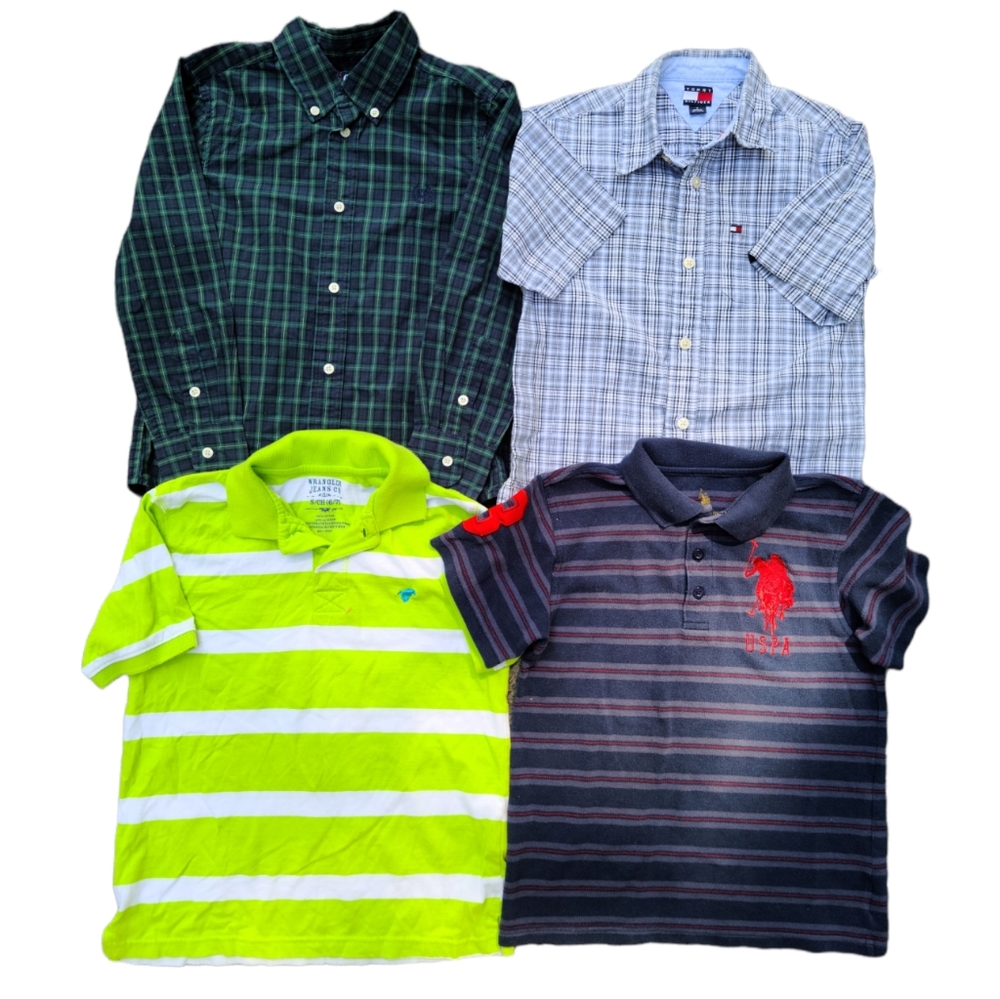 Boys size 7 shirts bundle